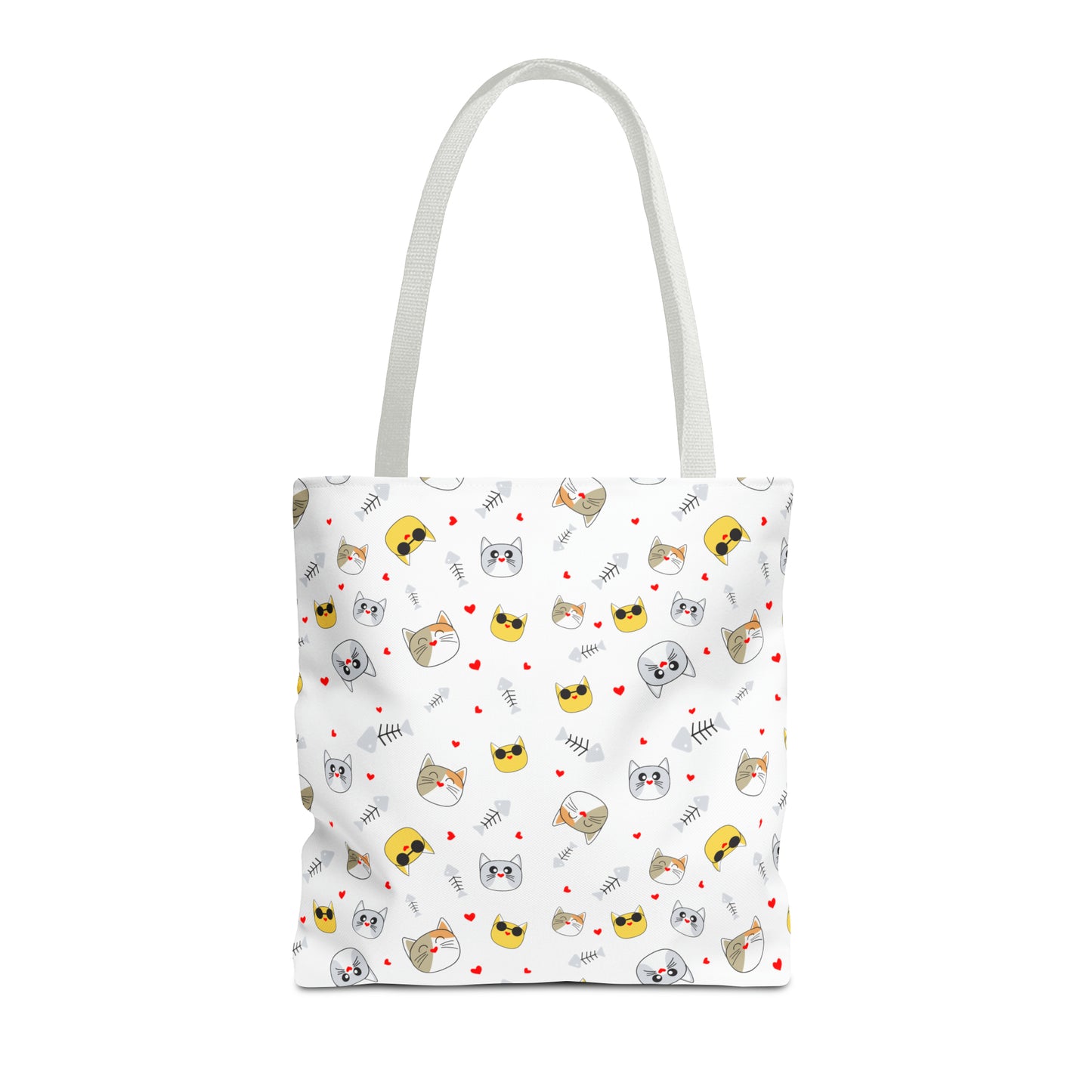 Funny Cat design Tote Bag