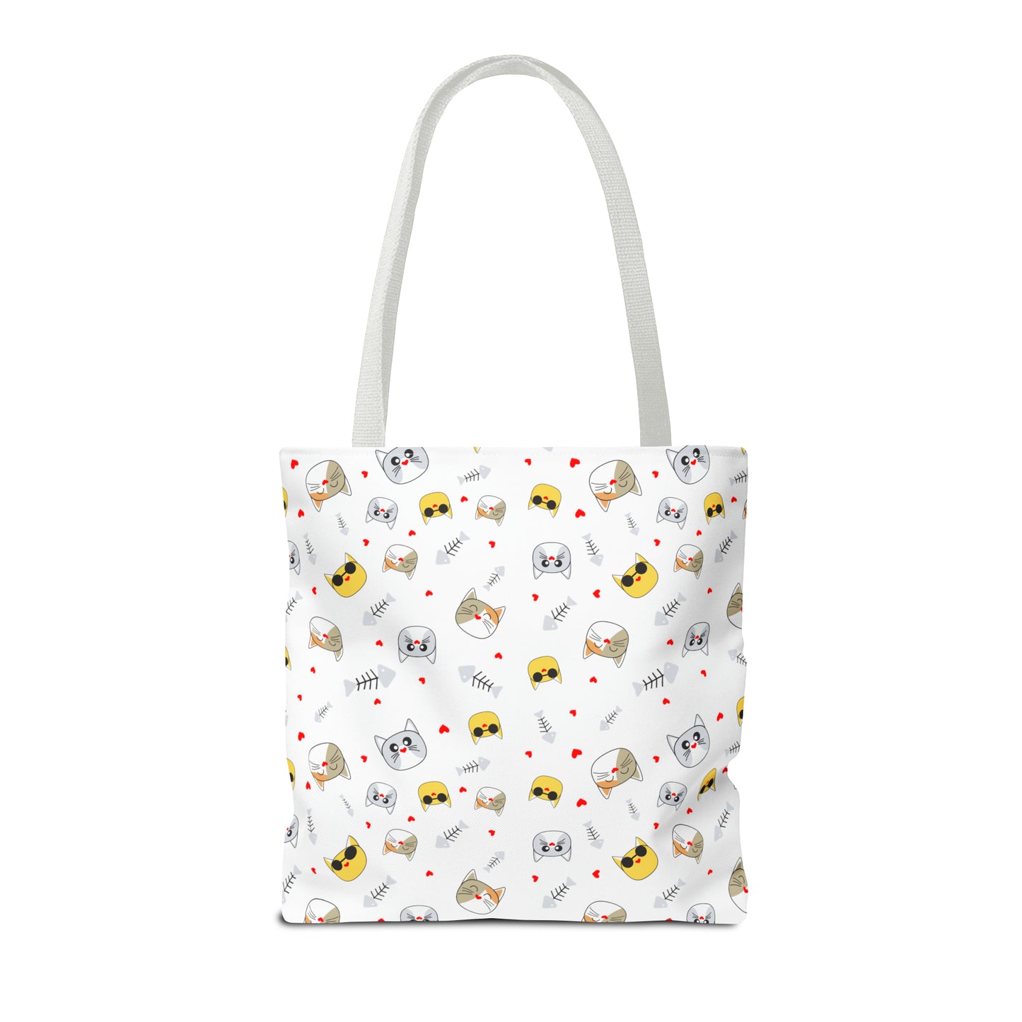 Funny Cat design Tote Bag