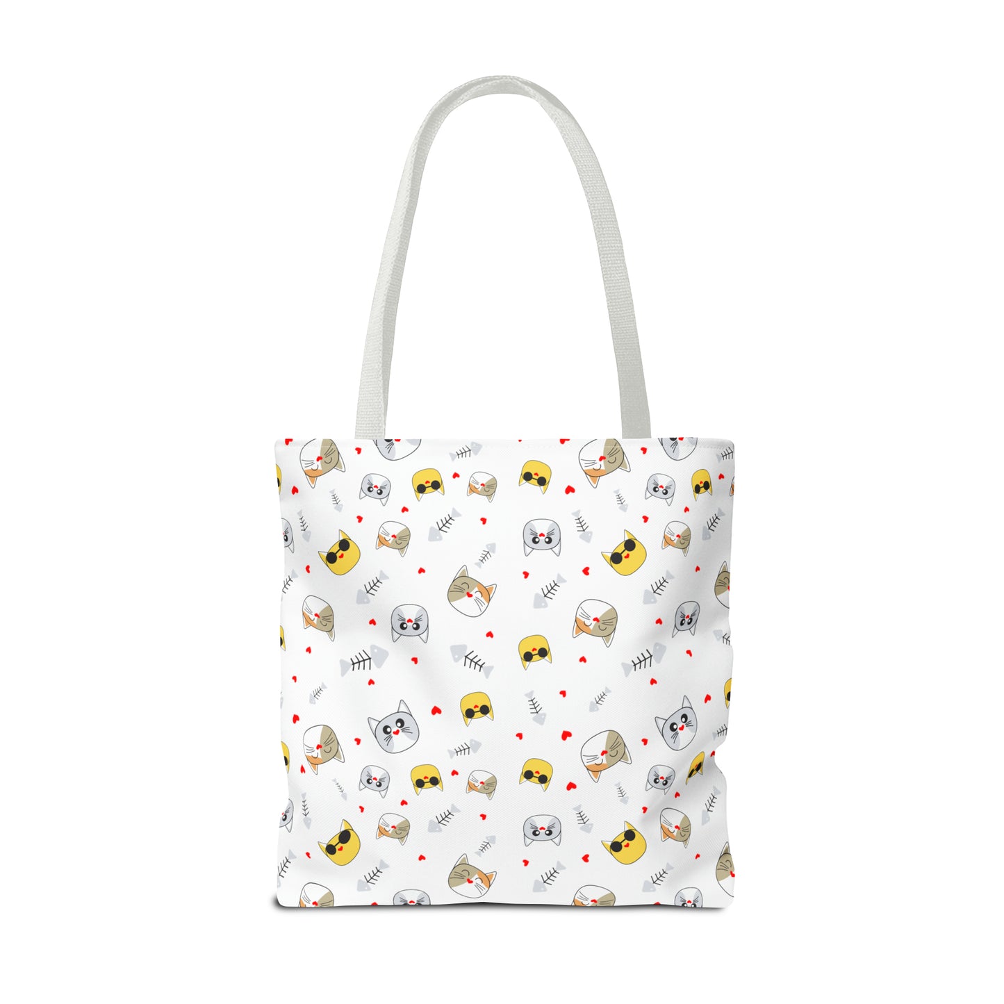 Funny Cat design Tote Bag