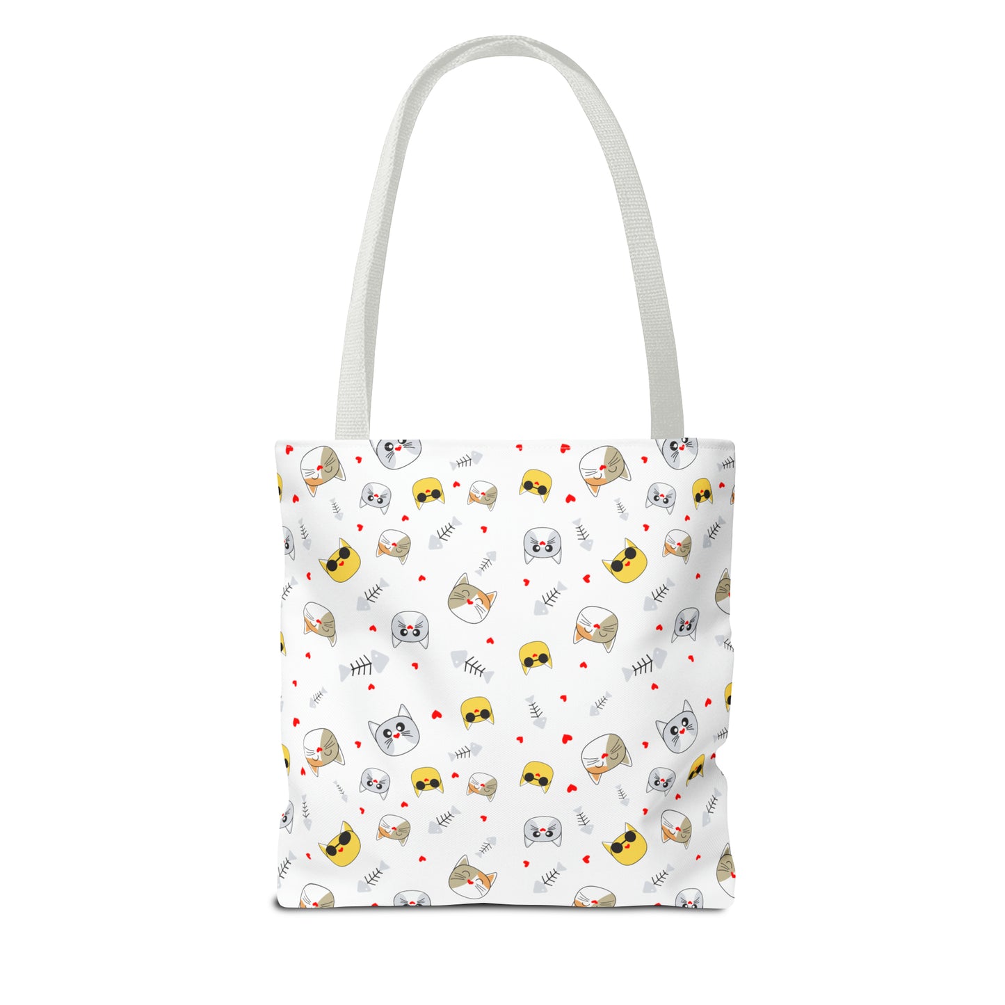 Funny Cat design Tote Bag