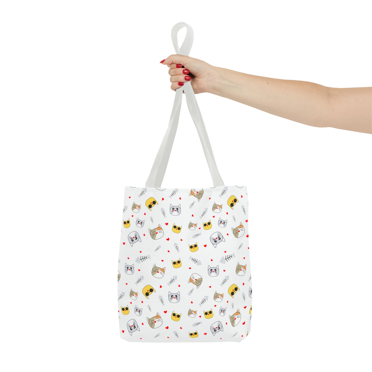 Funny Cat design Tote Bag