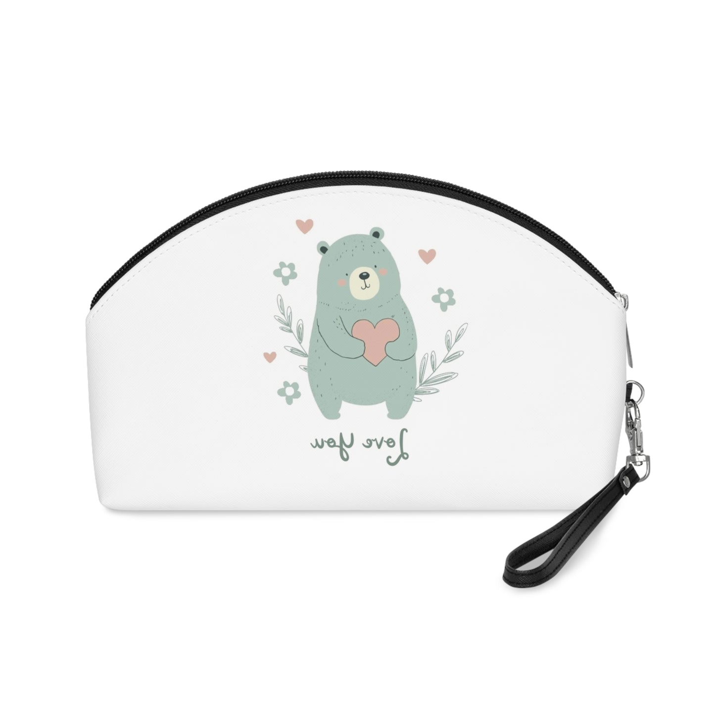 I Love You Teddy Makeup Bag