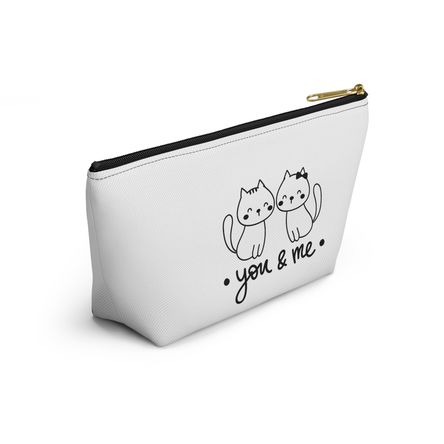 Cute You and Me Cosmetics Pouch