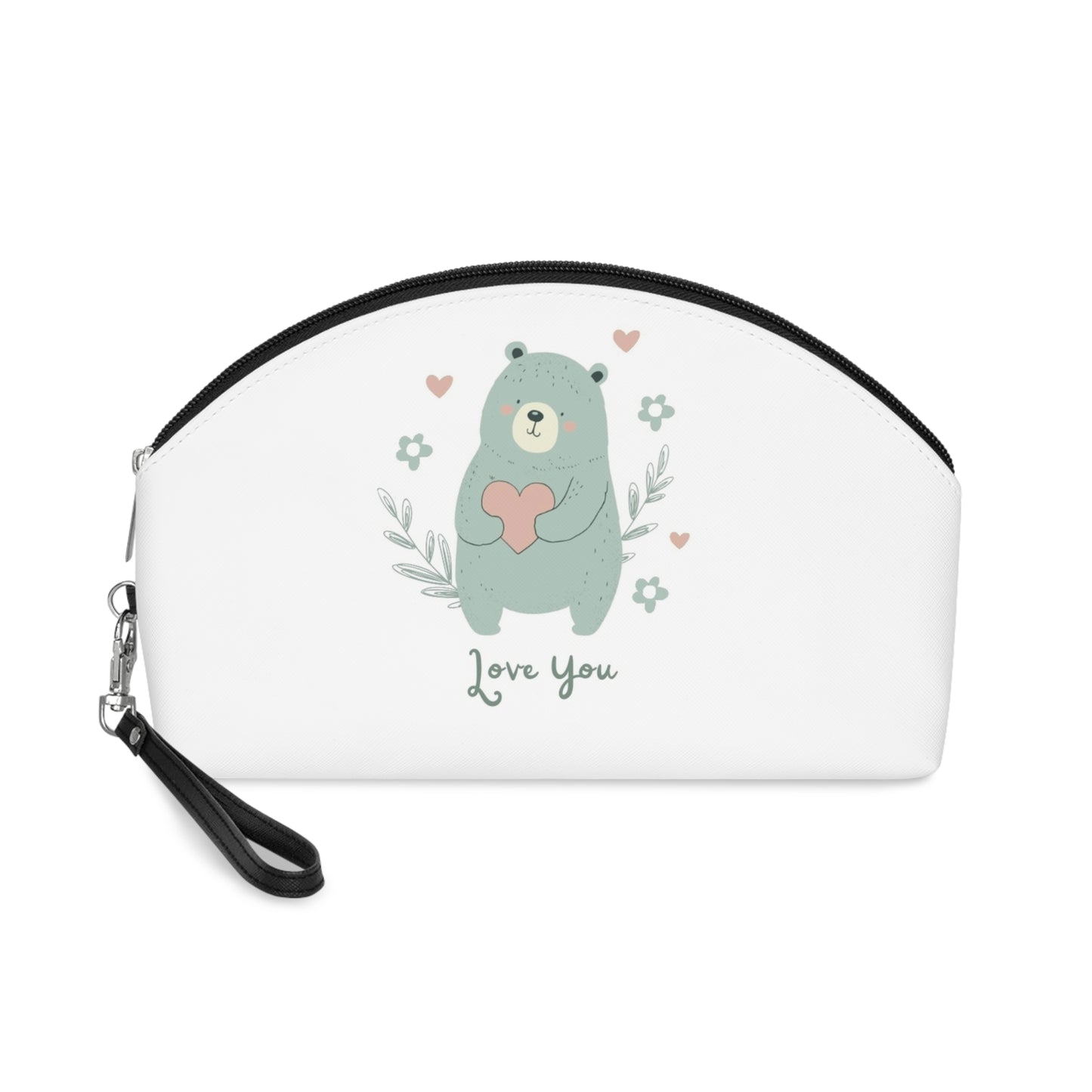 I Love You Teddy Makeup Bag