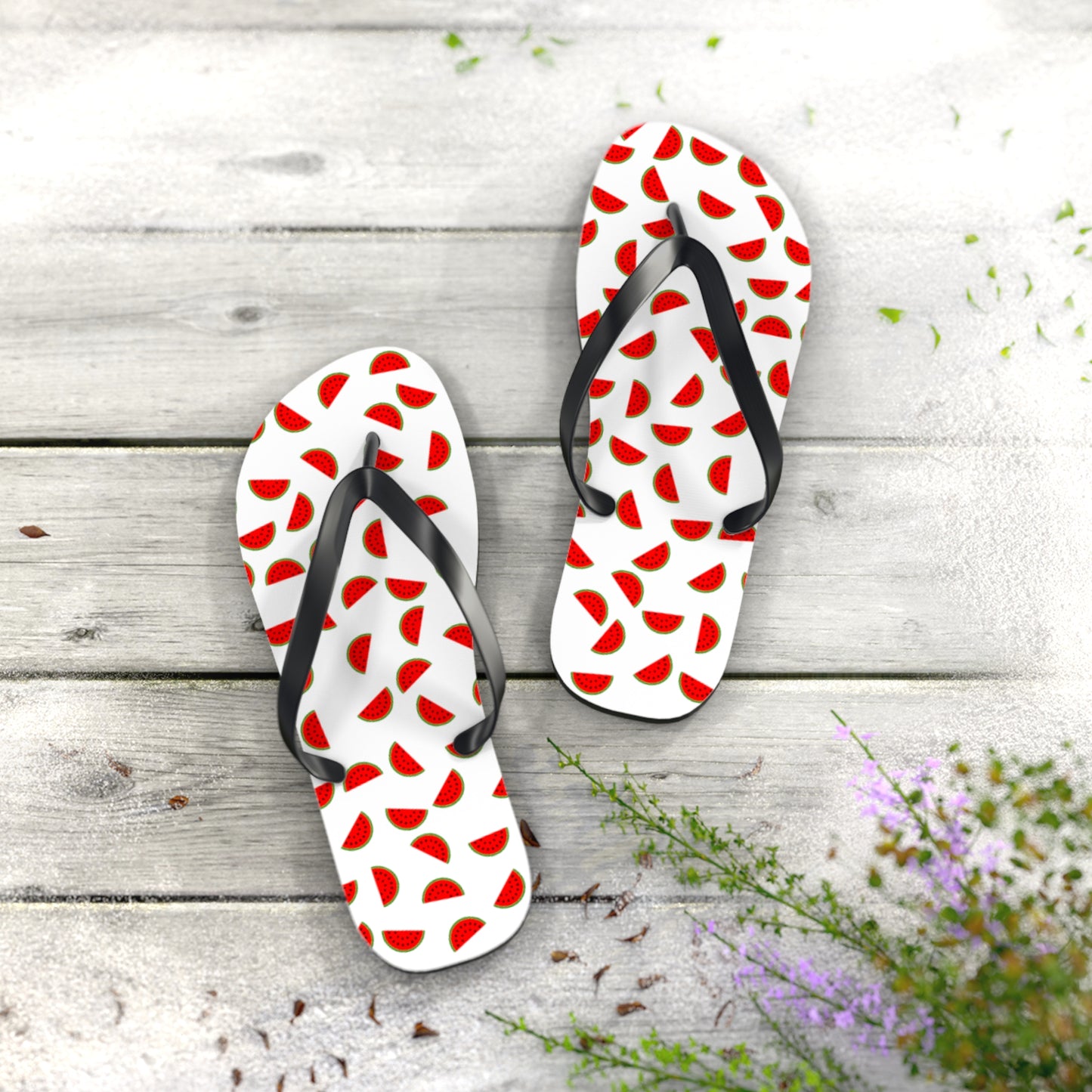 Traditional Flip Flops with lovely Watermelon design