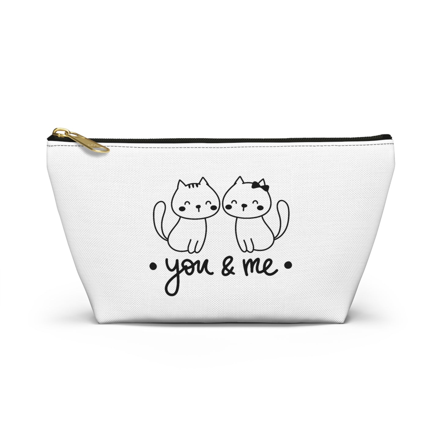 Cute You and Me Cosmetics Pouch