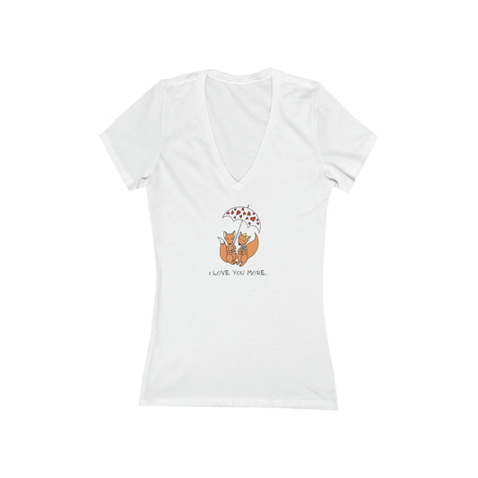 Cute tee with foxy design will make the wearer smile!