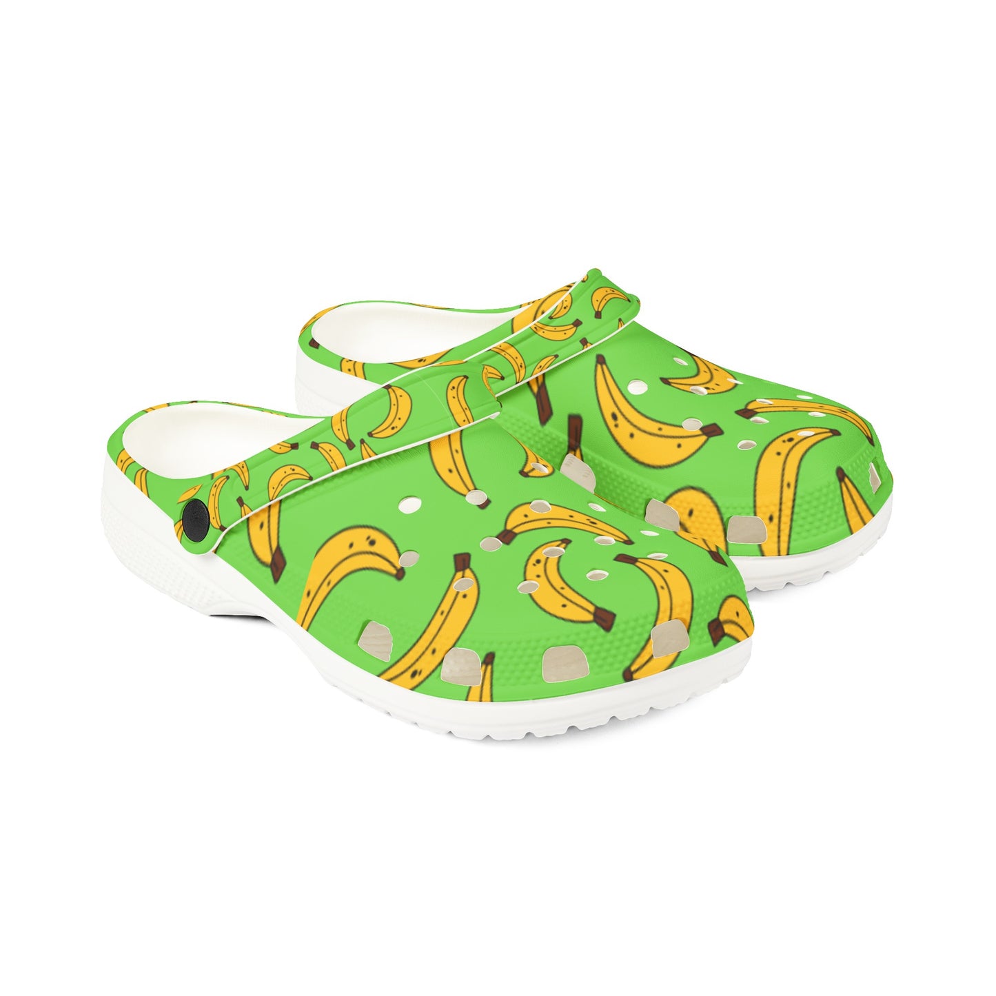 Crazy Banana funny Foam Clogs