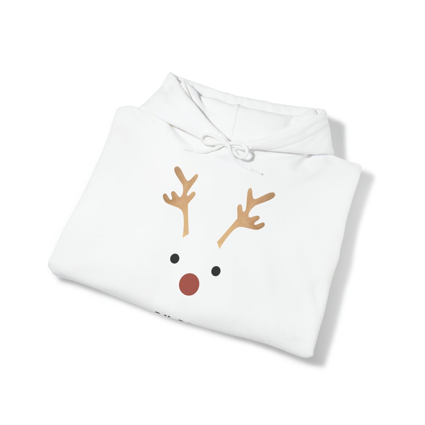 Unisex Rudolf the Red Nose Reindeer Hooded Sweatshirt