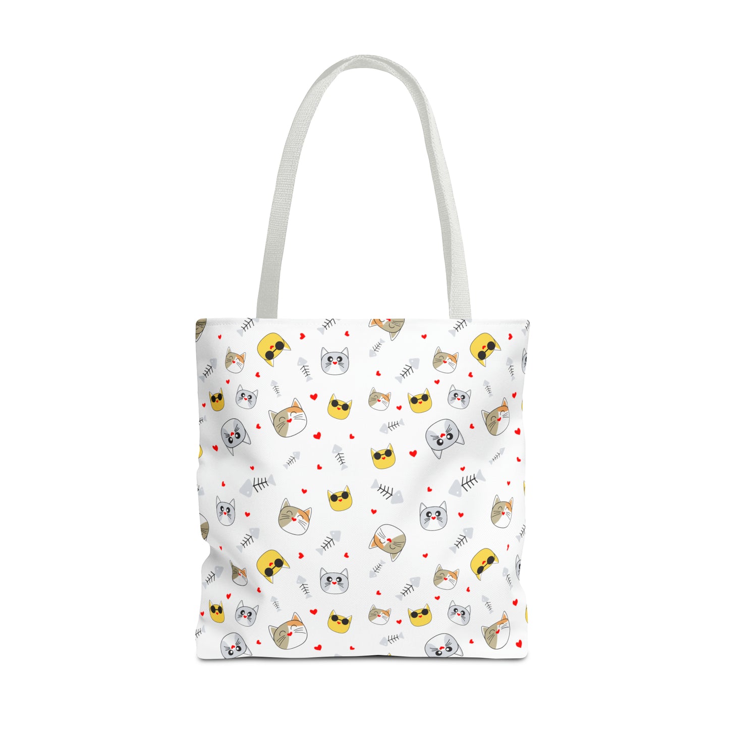 Funny Cat design Tote Bag