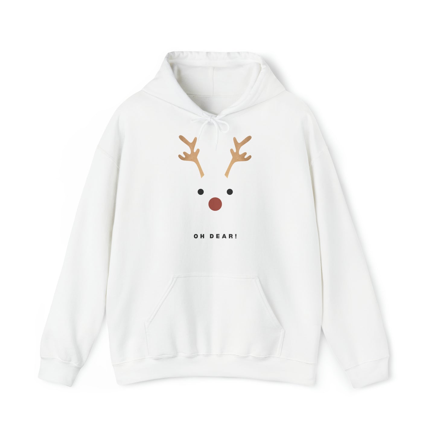 Unisex Rudolf the Red Nose Reindeer Hooded Sweatshirt