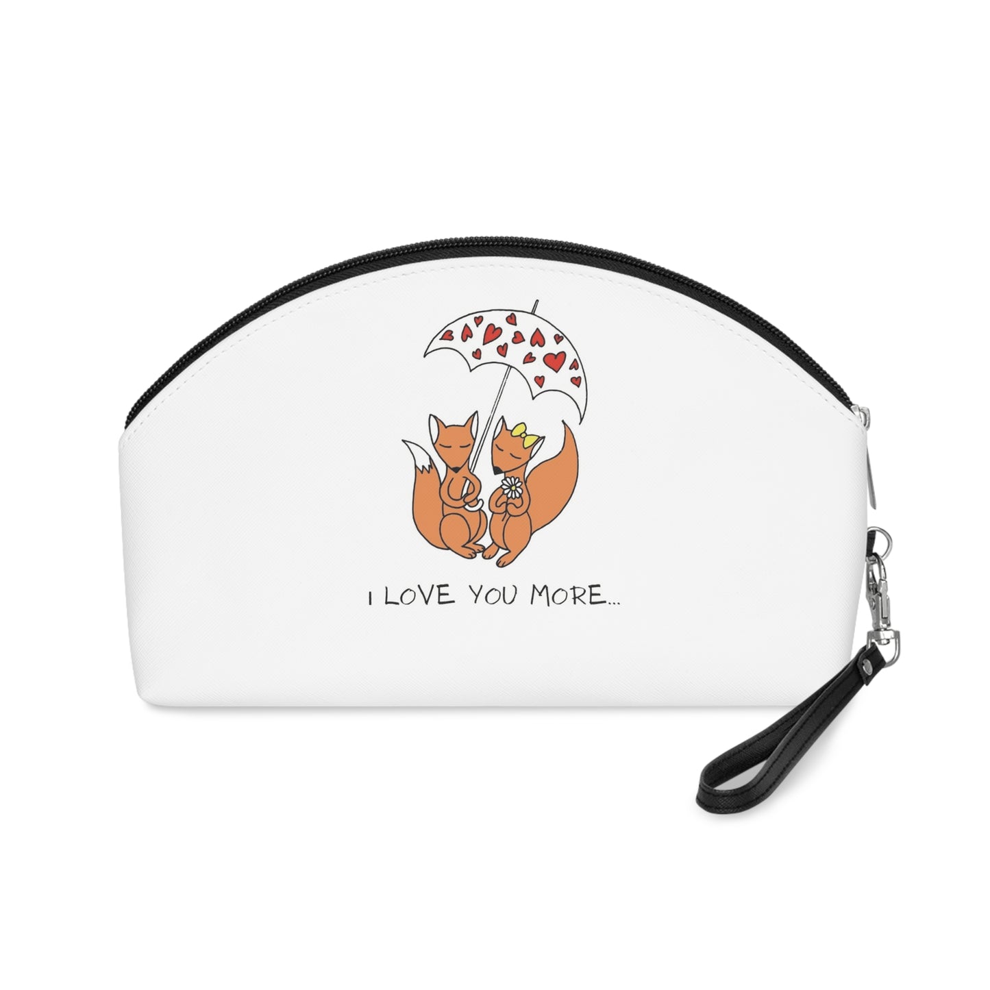 Foxy I Love You More Makeup Bag