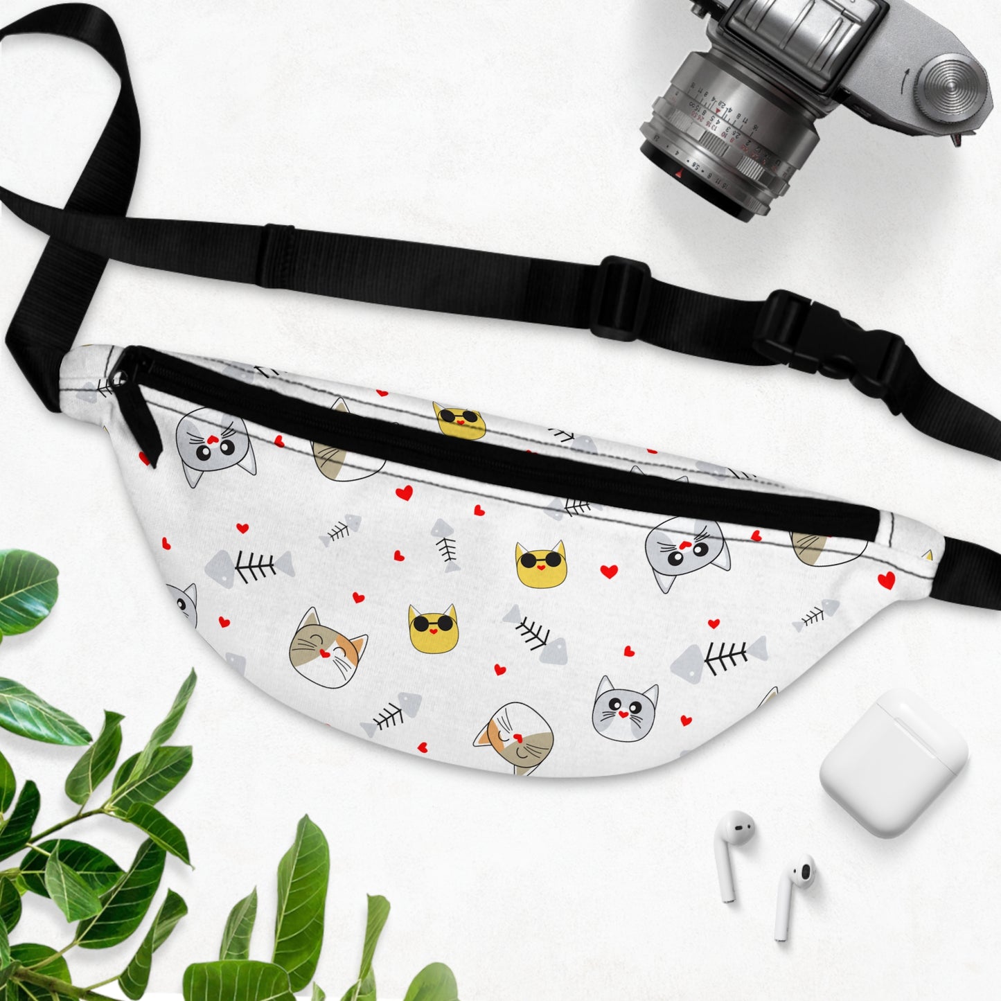 Funny Cat design Fanny Pack